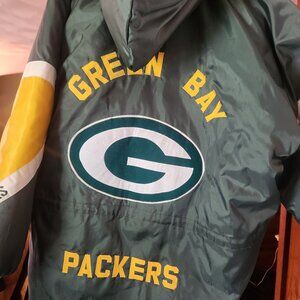 Green bay packers stadium parka xxxl